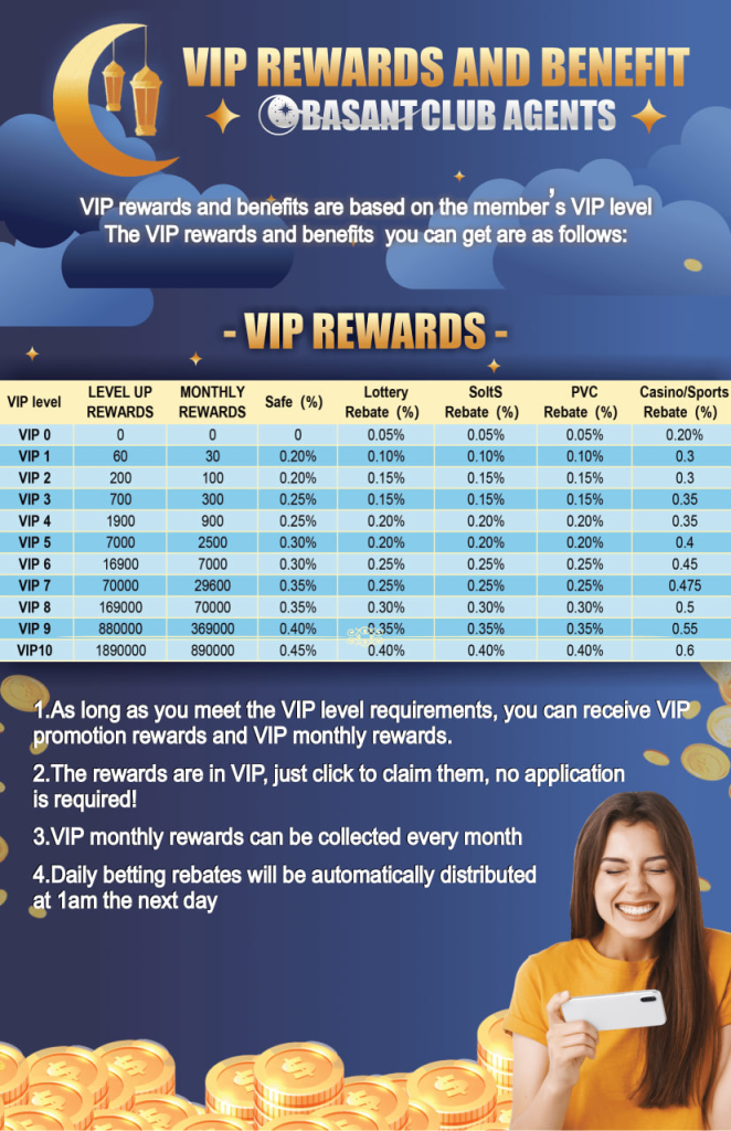 basant club VIP rewards