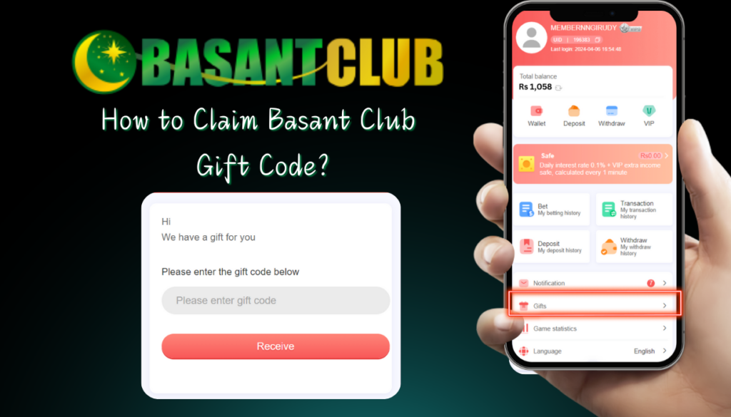 Basant Club Gift Code