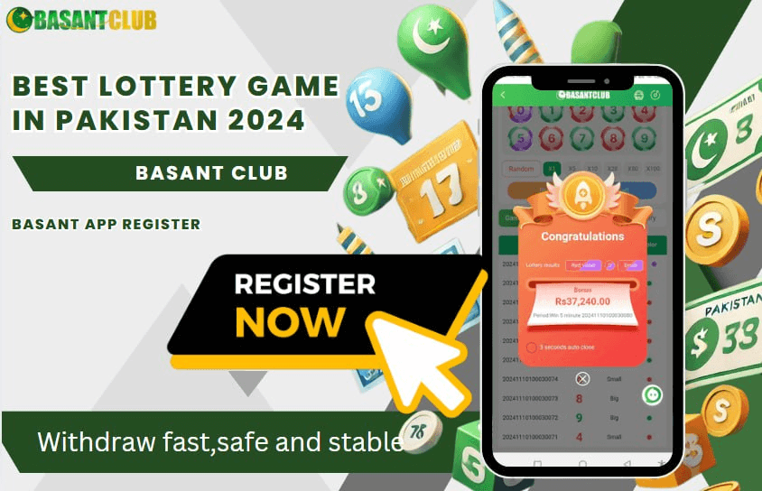 Basant App Register: Best Lottery Game in Pakistan 2024