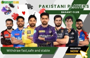 Pakistani Players on Basant Club